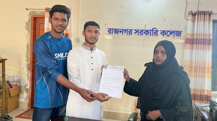 ChhatraShibir Submits Memorandum with 15 Proposal at Rajnagar Government College